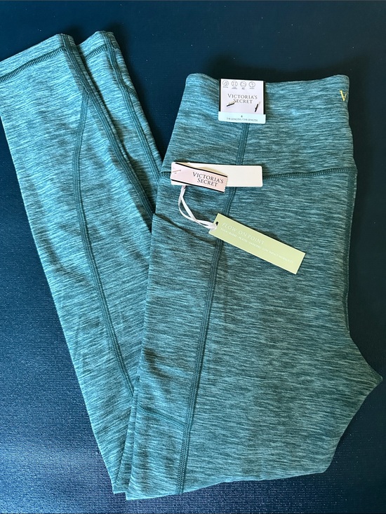 Victoria's Secret Pants - Victoria's Secret Teal Heather 7/8 Leggings